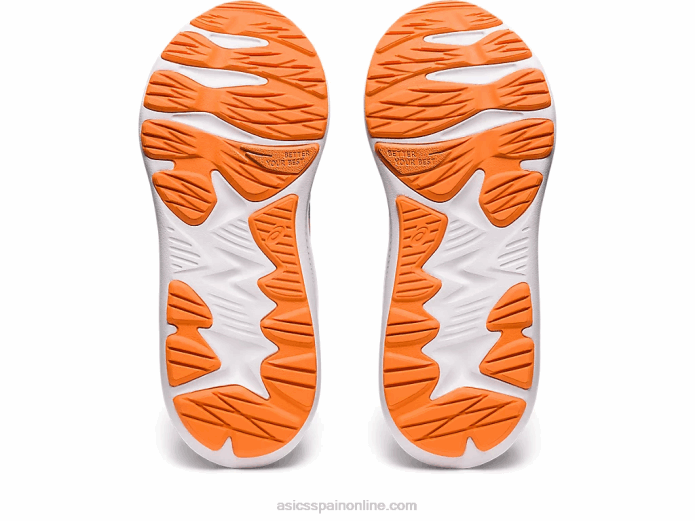 sacudida 4 preescolar Asics 4L684261 azul isla/melocotón sol