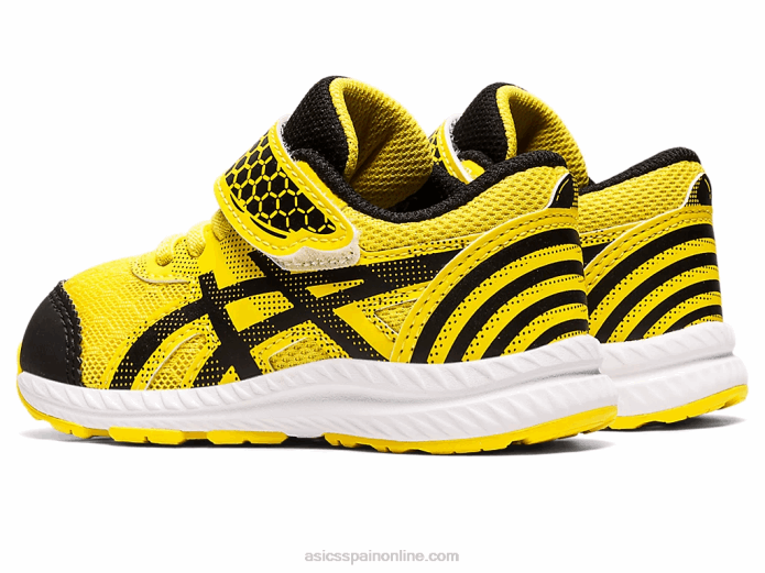 Contender 8 patio de la escuela de tamaño para niños pequeños Asics 4L684406 amarillo vibrante/negro