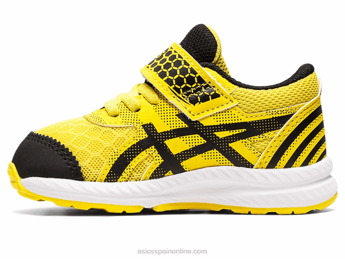 Contender 8 patio de la escuela de tamaño para niños pequeños Asics 4L684406 amarillo vibrante/negro