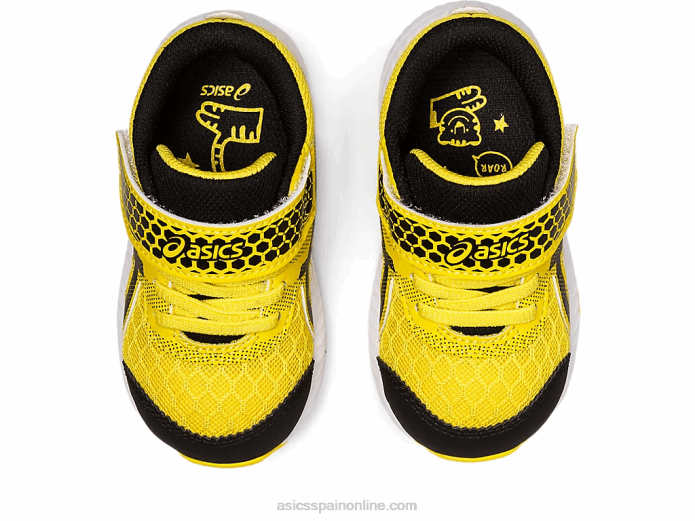 Contender 8 patio de la escuela de tamaño para niños pequeños Asics 4L684406 amarillo vibrante/negro