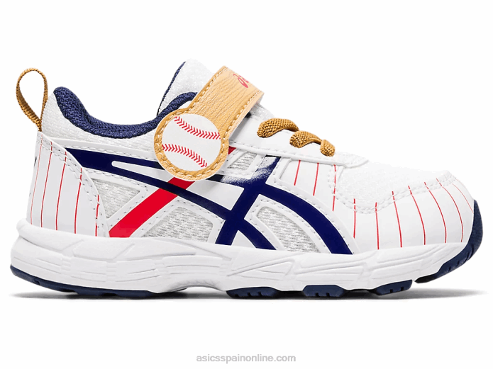 competir 6 tamaño del niño Asics 4L684555 blanco/chaquetón