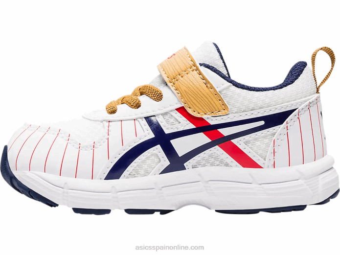 competir 6 tamaño del niño Asics 4L684555 blanco/chaquetón