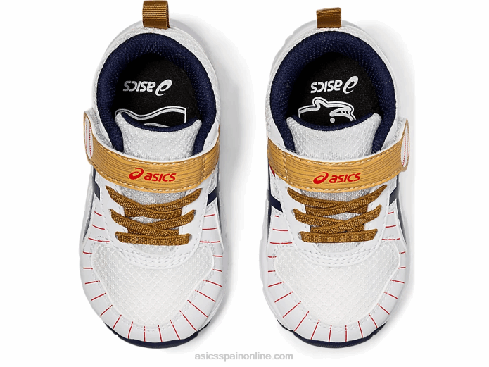 competir 6 tamaño del niño Asics 4L684555 blanco/chaquetón