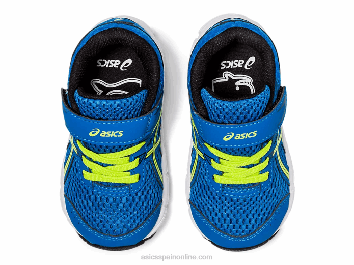 competir 6 tamaño del niño Asics 4L684562 directorio azul/ralladura de lima