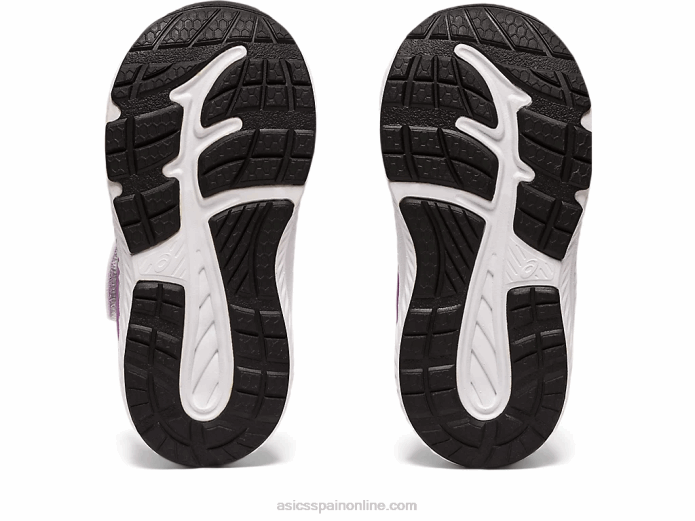 competir 7 tamaño del niño Asics 4L684387 gris piedmont/brillo lavanda