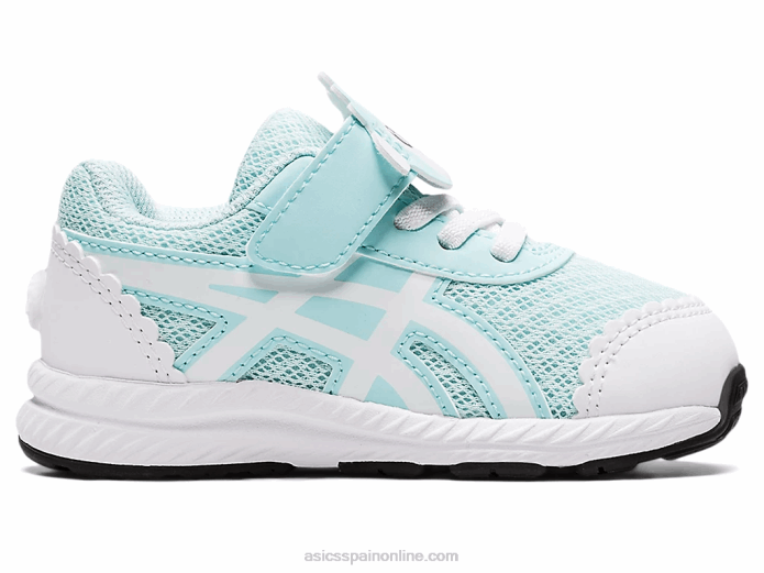 competir 7 tamaño del niño Asics 4L684470 azul claro/blanco