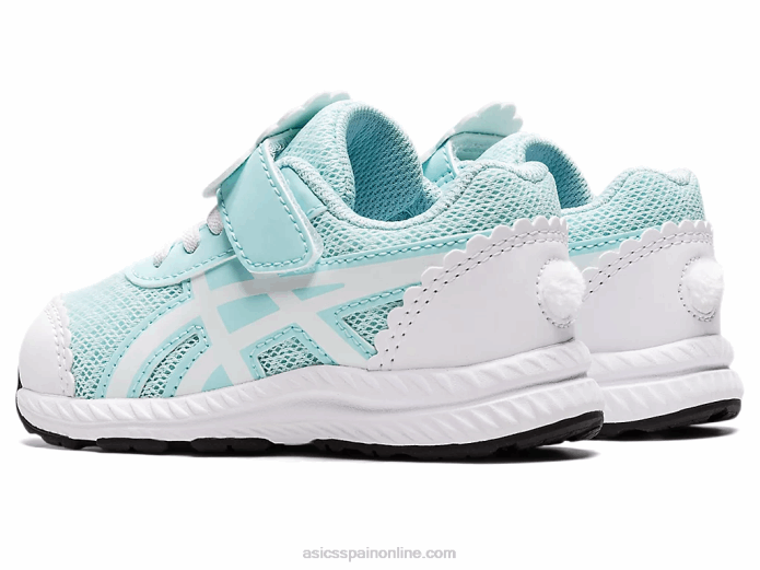 competir 7 tamaño del niño Asics 4L684470 azul claro/blanco