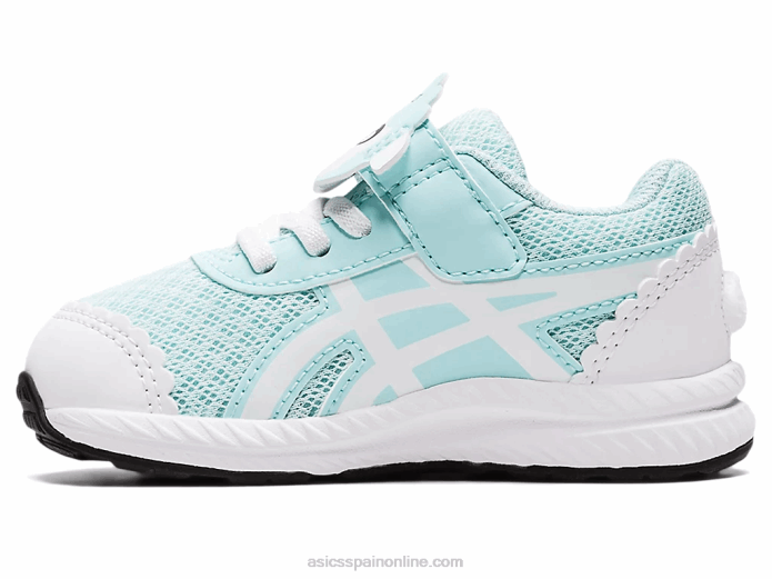 competir 7 tamaño del niño Asics 4L684470 azul claro/blanco