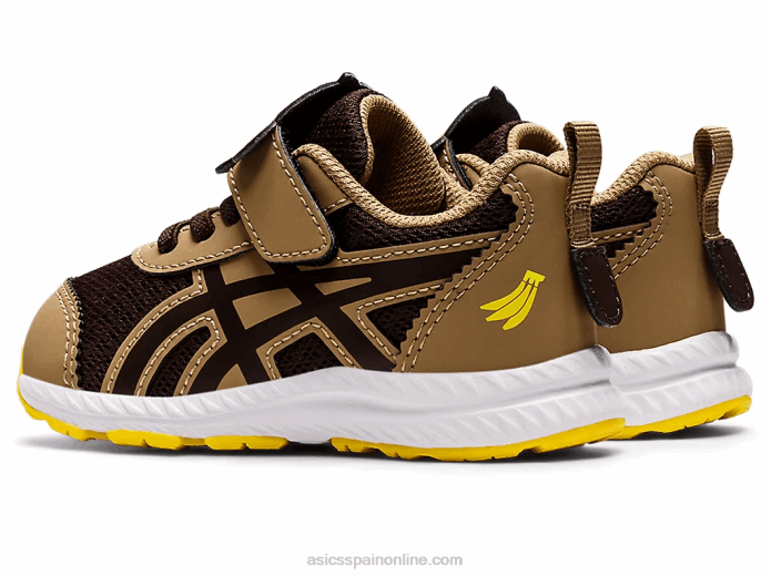 competir 7 tamaño del niño Asics 4L684483 café/café