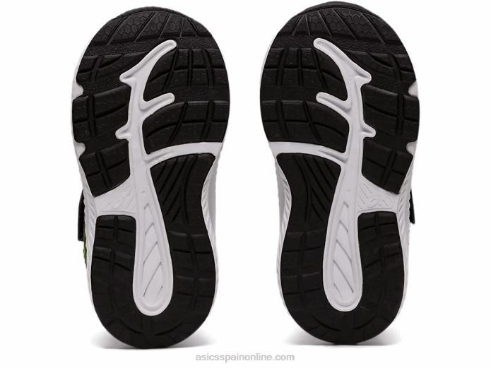 competir 7 tamaño del niño Asics 4L684485 negro/verde peligro