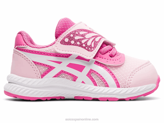 competir 7 tamaño del niño Asics 4L684511 algodón de azúcar/blanco