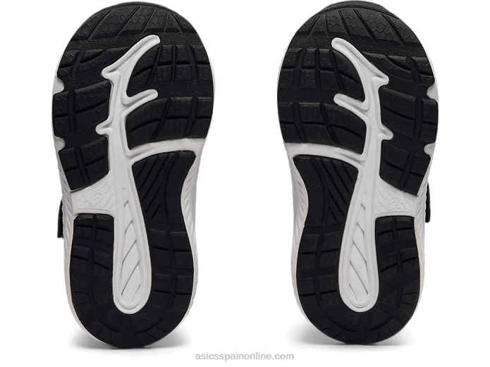 competir 7 tamaño del niño Asics 4L684523 negro/rojo eléctrico