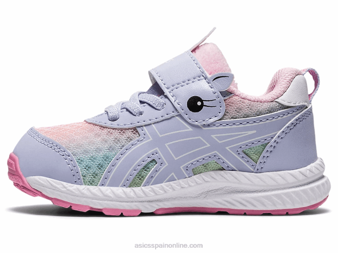 competir 7 tamaño del niño Asics 4L684547 ópalo lila/blanco