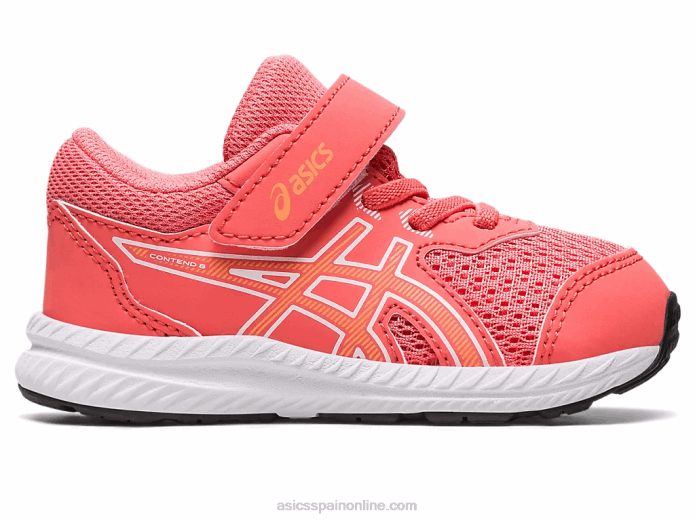 competir 8 tamaño del niño Asics 4L684232 duna de papaya/verano