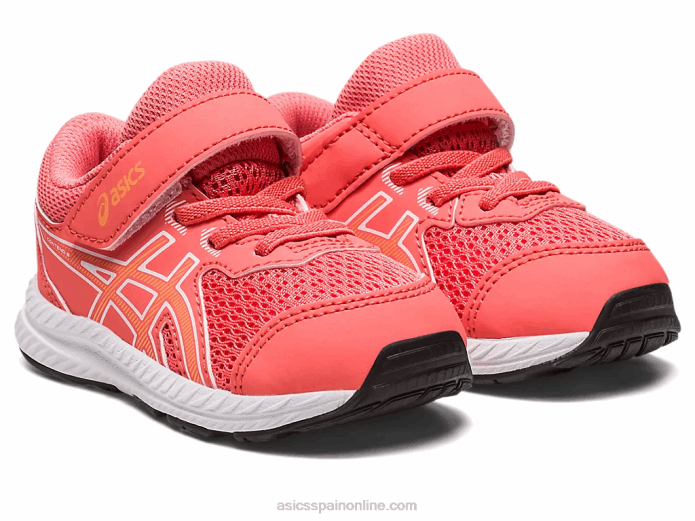 competir 8 tamaño del niño Asics 4L684232 duna de papaya/verano