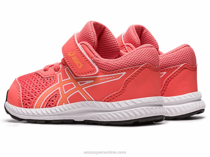 competir 8 tamaño del niño Asics 4L684232 duna de papaya/verano