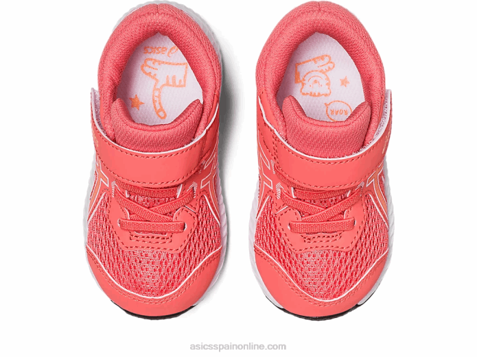 competir 8 tamaño del niño Asics 4L684232 duna de papaya/verano