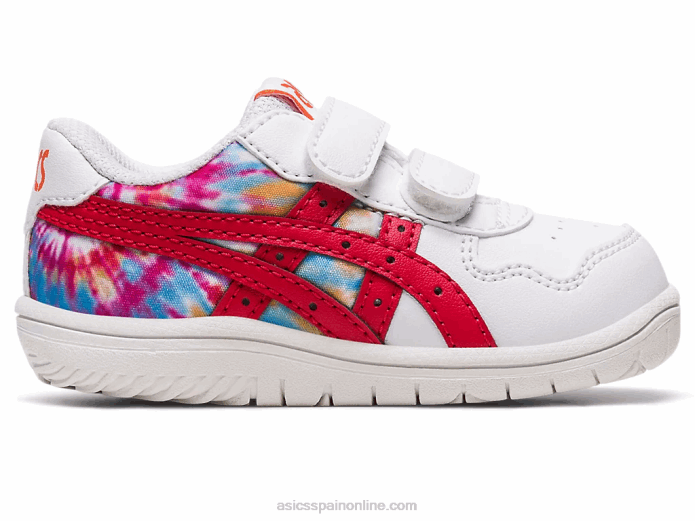 tamaño de niño de Japón Asics 4L684329 blanco/rojo clásico