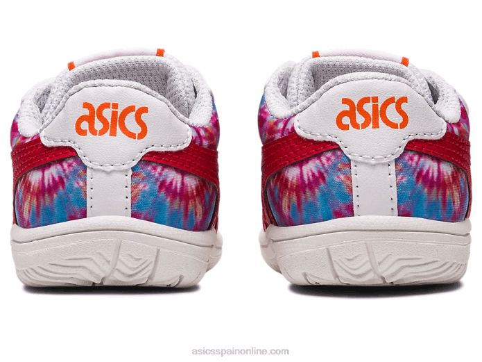 tamaño de niño de Japón Asics 4L684329 blanco/rojo clásico