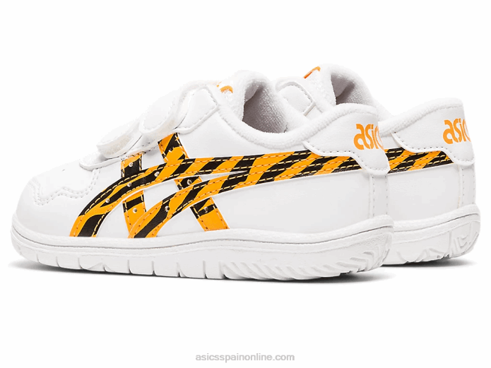 tamaño de niño de Japón Asics 4L684443 blanco/compañero amarillo