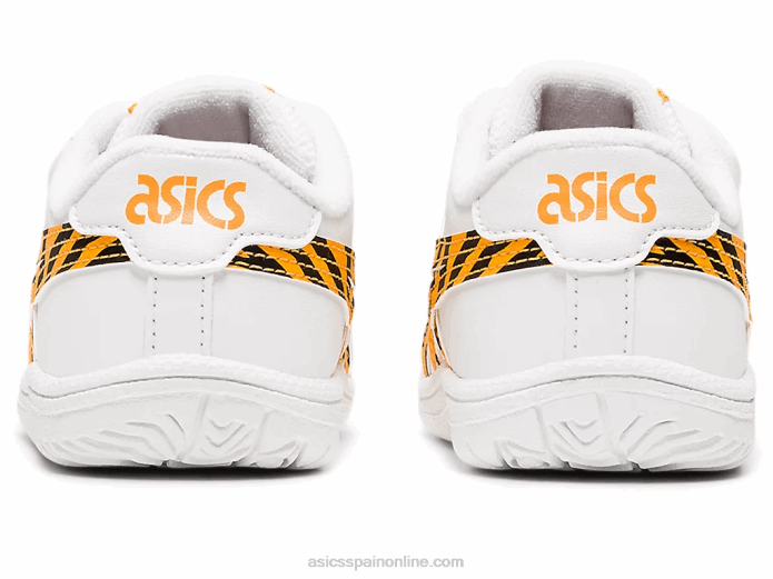 tamaño de niño de Japón Asics 4L684443 blanco/compañero amarillo