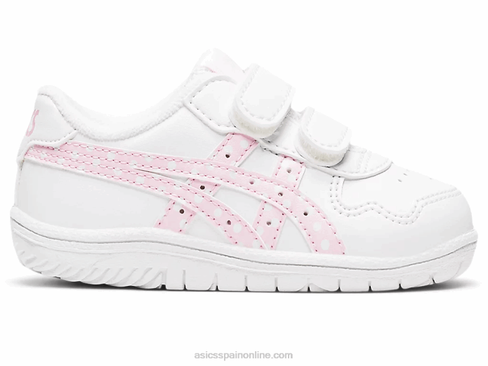 tamaño de niño de Japón Asics 4L684448 blanco/algodón de azúcar