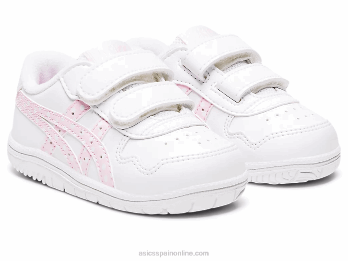 tamaño de niño de Japón Asics 4L684448 blanco/algodón de azúcar