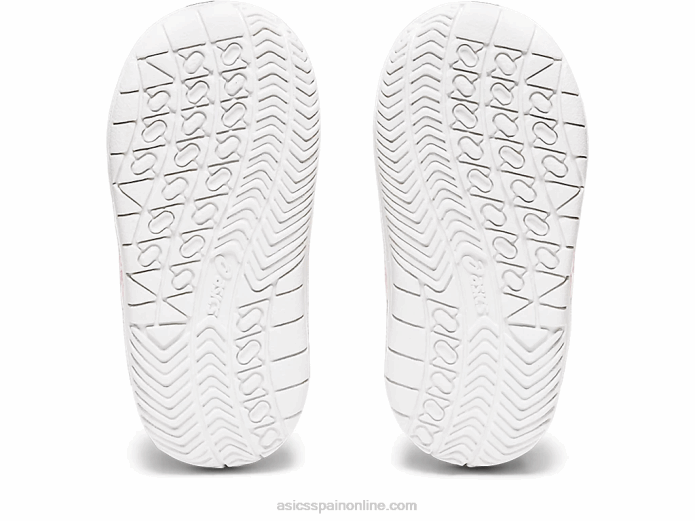 tamaño de niño de Japón Asics 4L684448 blanco/algodón de azúcar