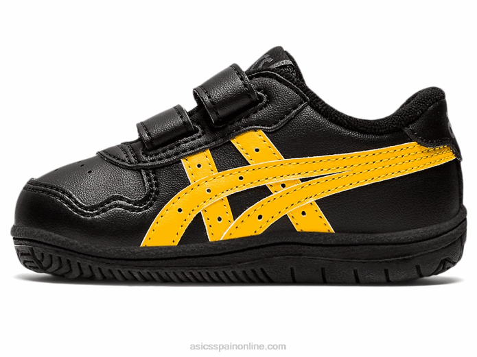 tamaño de niño de Japón Asics 4L684449 negro/amarillo tigre