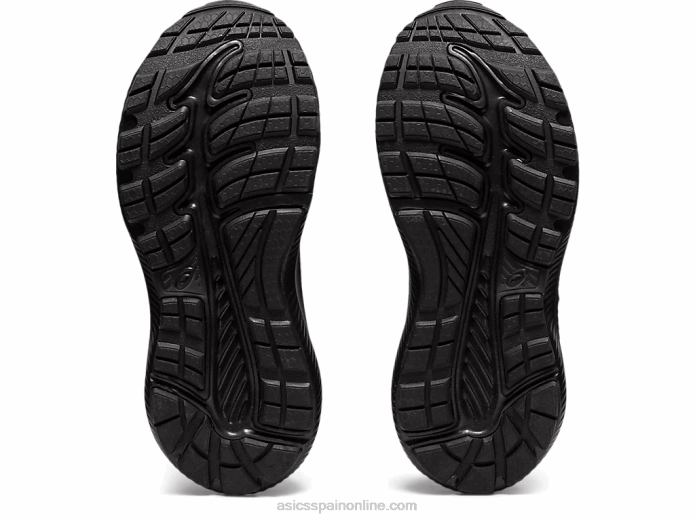 contend 7 preescolar Asics 4L684413 negro/gris portador