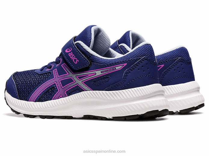 contend 8 preescolar Asics 4L684396 buceo azul/orquídea