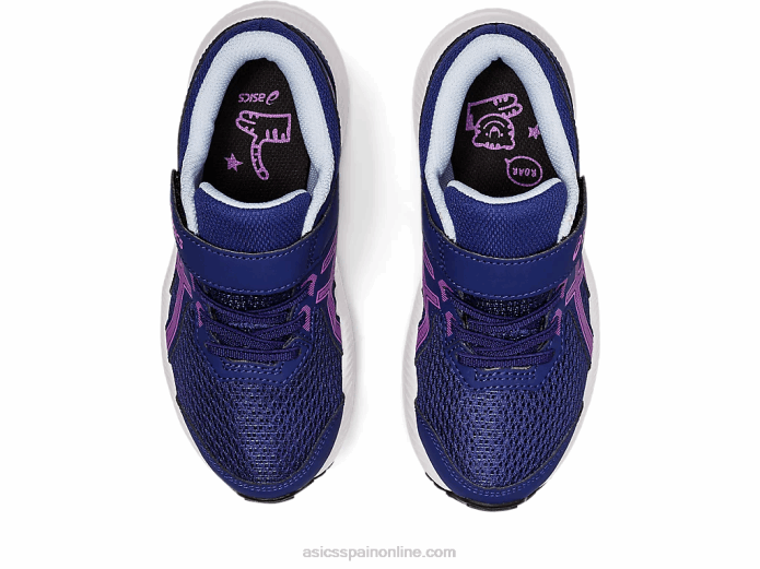 contend 8 preescolar Asics 4L684396 buceo azul/orquídea