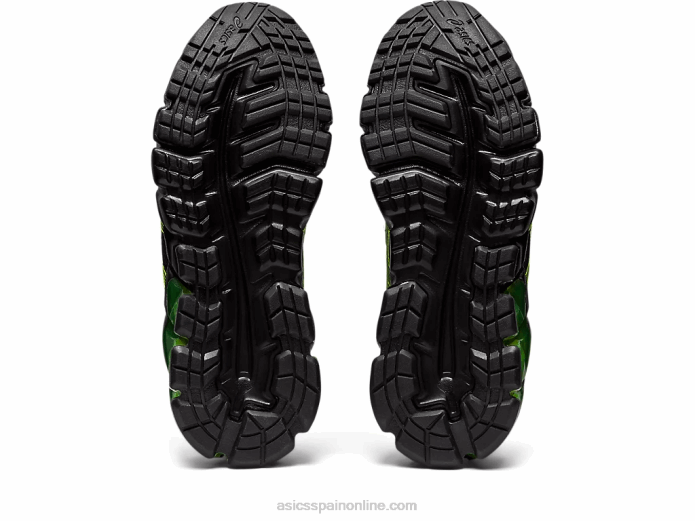 gel-quantum 90 3 preescolar Asics 4L684355 negro/amarillo de seguridad