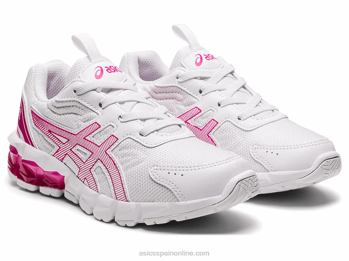 gel-quantum 90 3 preescolar Asics 4L684514 delirio blanco/rosa