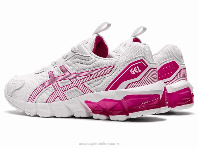 gel-quantum 90 3 preescolar Asics 4L684514 delirio blanco/rosa
