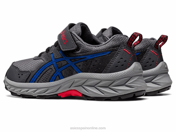 gel-venture 9 preescolar Asics 4L684217 gris portador/azul atún