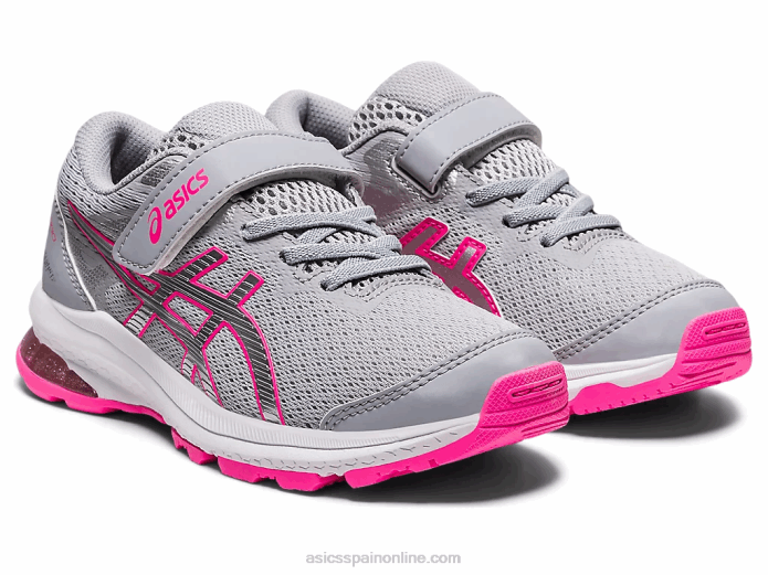 gt-1000 10 preescolar Asics 4L684312 gris piedmont/plata pura