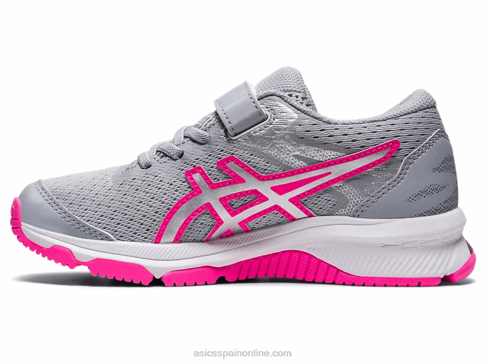 gt-1000 10 preescolar Asics 4L684312 gris piedmont/plata pura