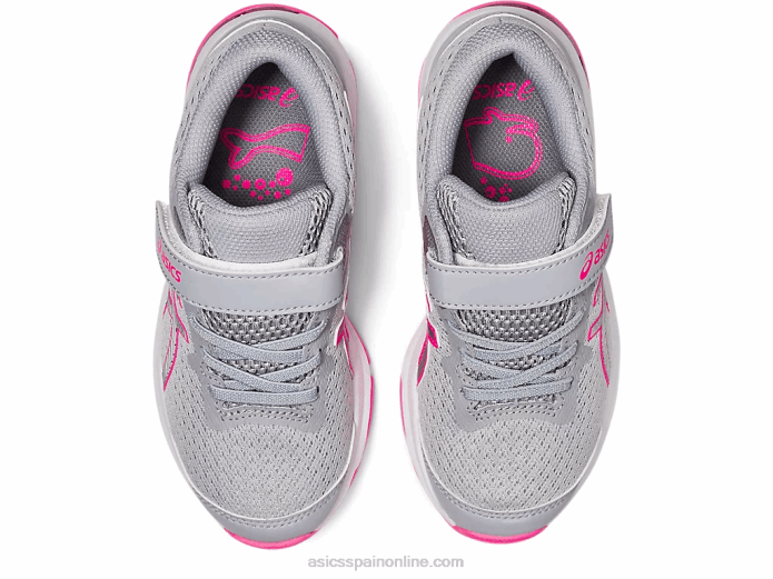 gt-1000 10 preescolar Asics 4L684312 gris piedmont/plata pura