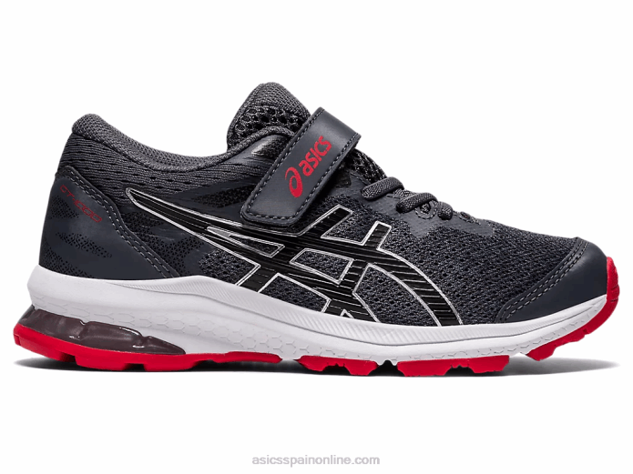 gt-1000 10 preescolar Asics 4L684474 gris portador/plata pura