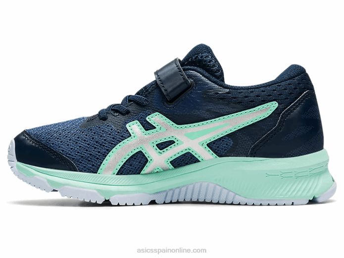 gt-1000 10 preescolar Asics 4L684506 trueno azul/plata pura
