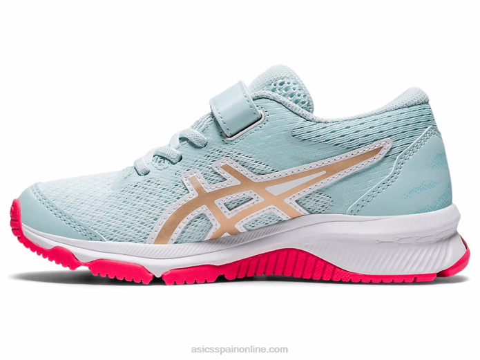 gt-1000 10 preescolar Asics 4L684537 agua ángel/champán