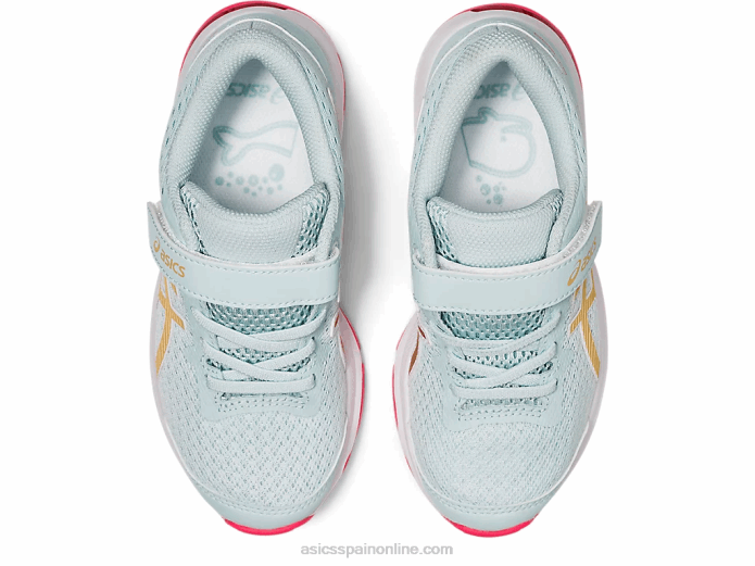 gt-1000 10 preescolar Asics 4L684537 agua ángel/champán