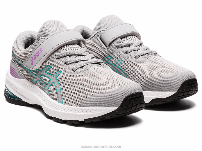 gt-1000 11 preescolar Asics 4L684350 gris piedmont/vidrio mar