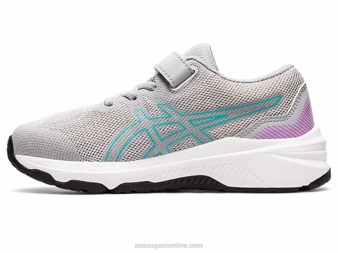 gt-1000 11 preescolar Asics 4L684350 gris piedmont/vidrio mar