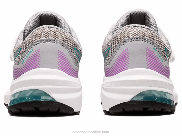 gt-1000 11 preescolar Asics 4L684350 gris piedmont/vidrio mar