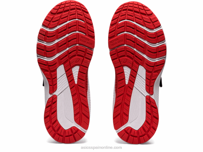 gt-1000 11 preescolar Asics 4L684458 gris grafito/rojo fuego