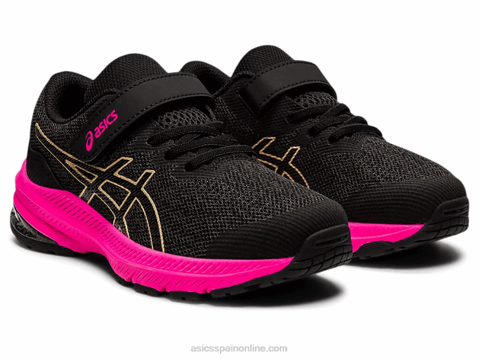 gt-1000 11 preescolar Asics 4L684477 gris grafito/champán