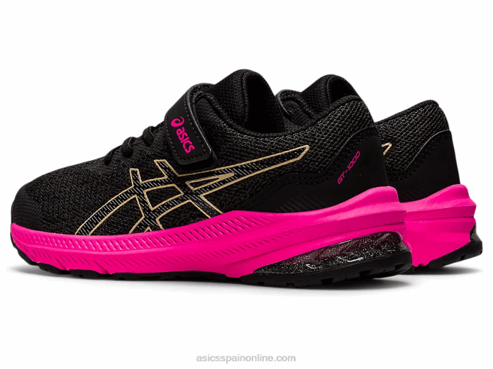 gt-1000 11 preescolar Asics 4L684477 gris grafito/champán