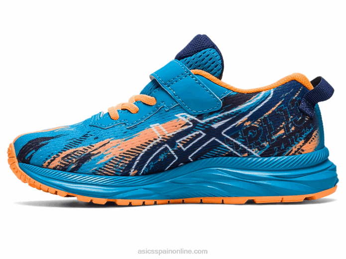 pre noosa tri 13 preescolar Asics 4L684263 isla azul/blanco